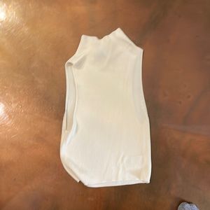high neck tank top
